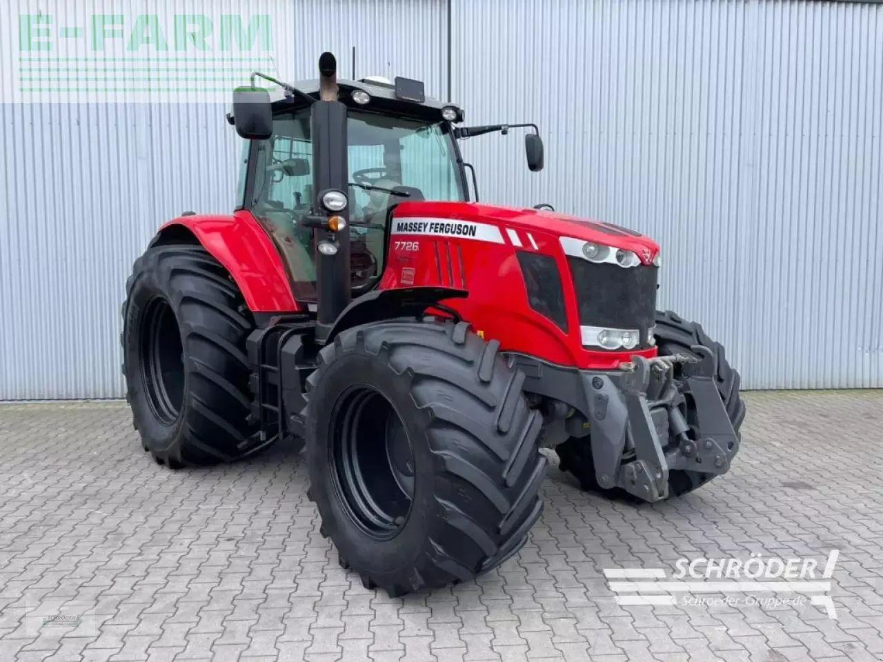 Massey Ferguson 7726 dyna-vt exclusive Exclusive - טרקטור חקלאי: תמונה 1 Massey Ferguson 7726 dyna-vt exclusive Exclusive - טרקטור חקלאי: תמונה 1