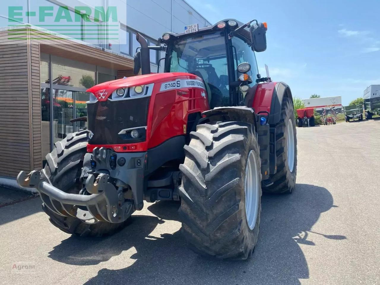 Massey Ferguson 8740 s dyna vt exclusive Exclusive - טרקטור חקלאי: תמונה 4 Massey Ferguson 8740 s dyna vt exclusive Exclusive - טרקטור חקלאי: תמונה 4