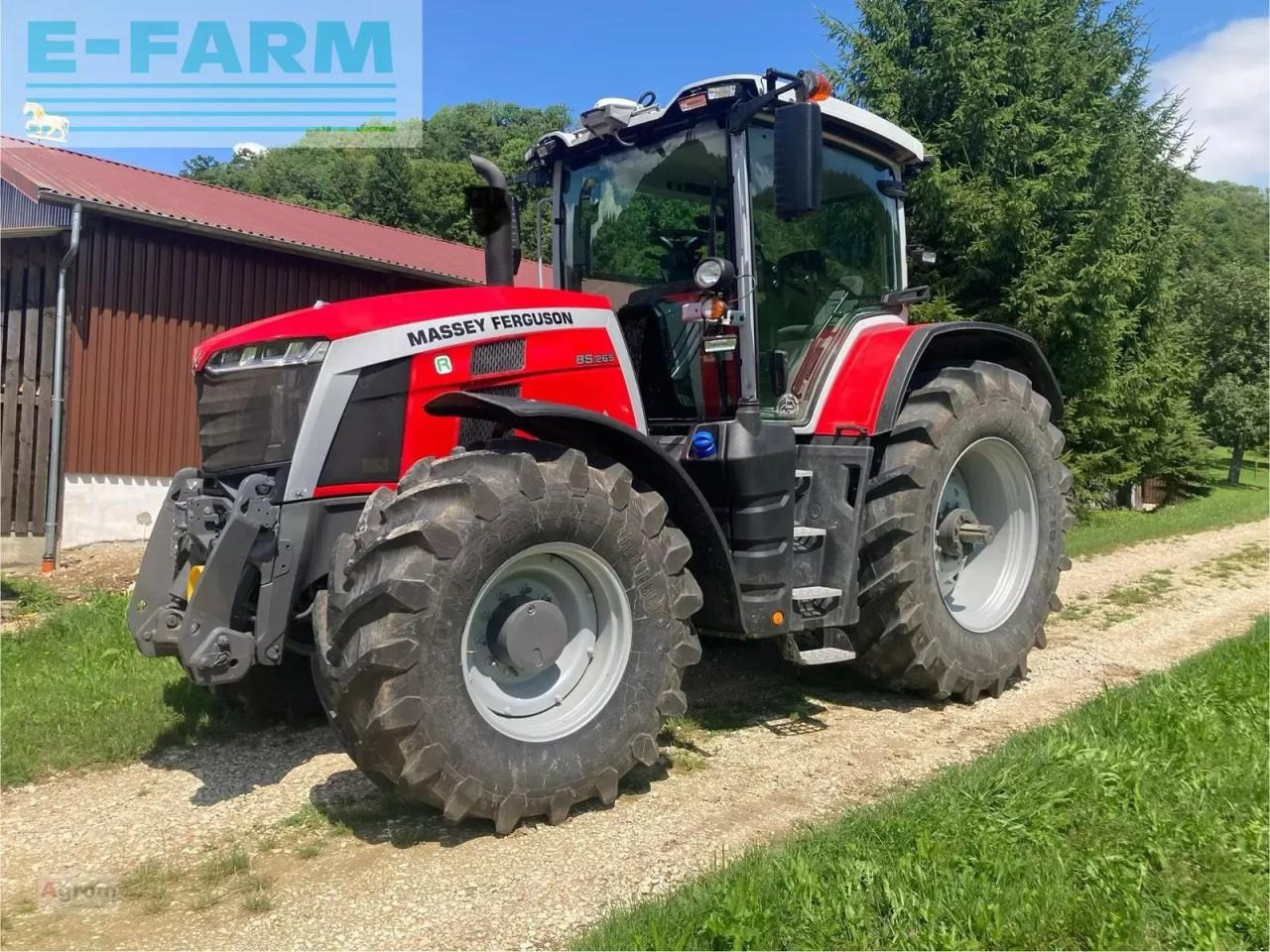 Massey Ferguson 8s.265 dyna e-power - טרקטור חקלאי: תמונה 1 Massey Ferguson 8s.265 dyna e-power - טרקטור חקלאי: תמונה 1