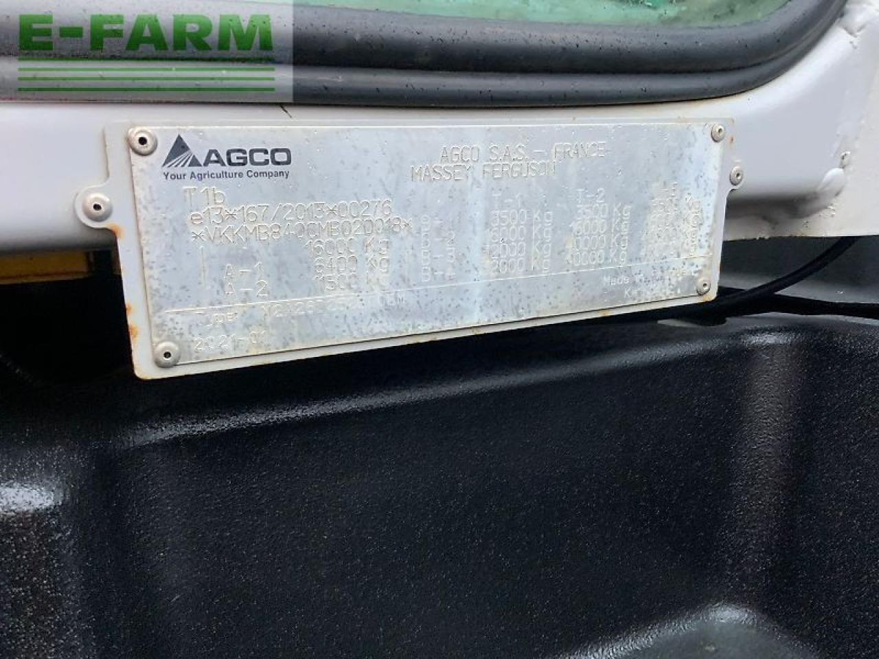 טרקטור חקלאי Massey Ferguson 8s.265 dyna7 tractor (st25086): תמונה 16 טרקטור חקלאי Massey Ferguson 8s.265 dyna7 tractor (st25086): תמונה 16