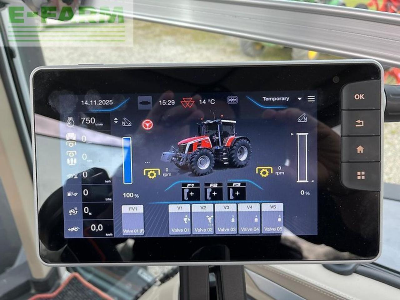 טרקטור חקלאי Massey Ferguson 8s.265: תמונה 10 טרקטור חקלאי Massey Ferguson 8s.265: תמונה 10