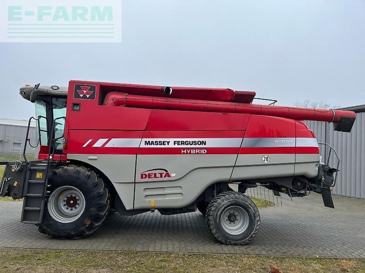 Massey Ferguson 9280 - מקצרת קומבינה: תמונה 3 Massey Ferguson 9280 - מקצרת קומבינה: תמונה 3