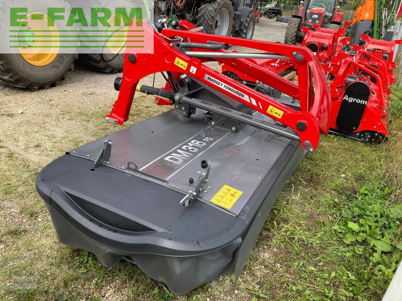 Massey Ferguson DM 316 FQ - מכסחה: תמונה 3 Massey Ferguson DM 316 FQ - מכסחה: תמונה 3