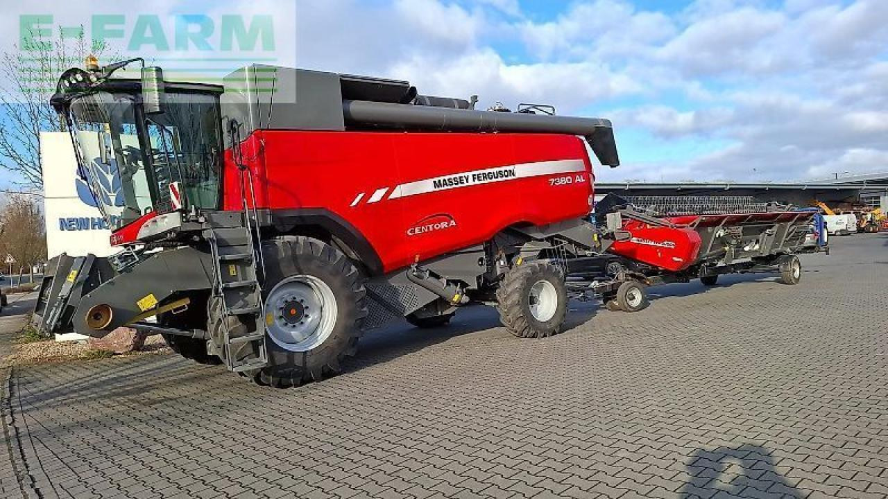 Massey Ferguson mf 7380 centora al - מקצרת קומבינה: תמונה 3 Massey Ferguson mf 7380 centora al - מקצרת קומבינה: תמונה 3