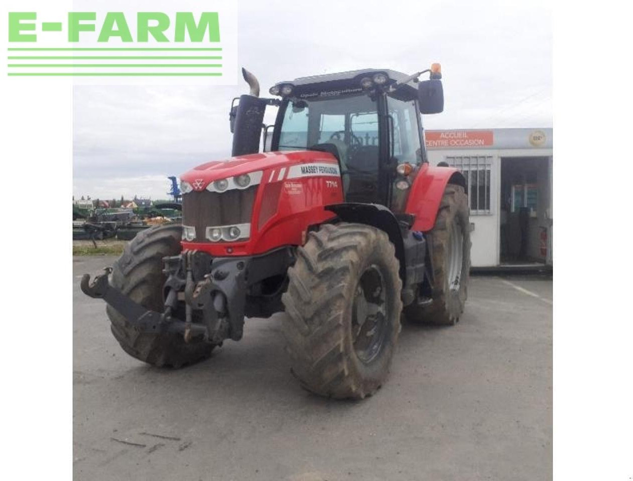 Massey Ferguson mf 7714 - טרקטור חקלאי: תמונה 3 Massey Ferguson mf 7714 - טרקטור חקלאי: תמונה 3