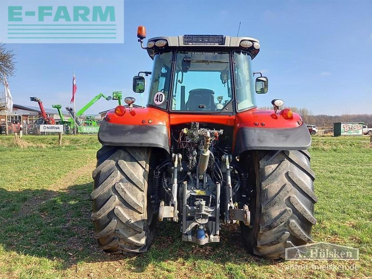 טרקטור חקלאי Massey Ferguson mf 7718 dyna-vt exclusive Exclusive: תמונה 6