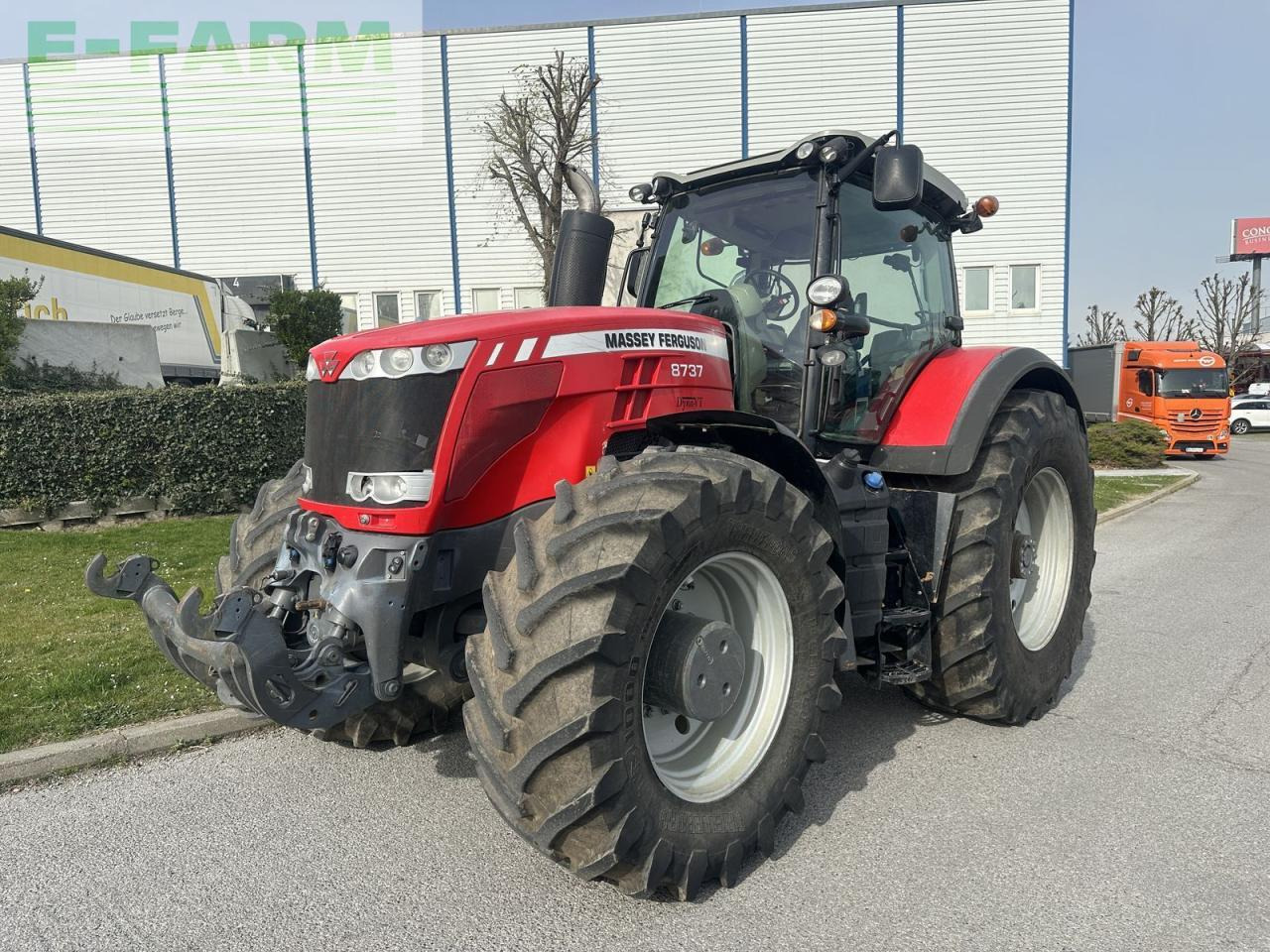 Massey Ferguson mf 8737 - טרקטור חקלאי: תמונה 4 Massey Ferguson mf 8737 - טרקטור חקלאי: תמונה 4