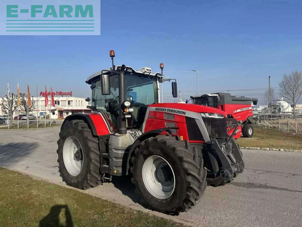 Massey Ferguson mf 8s.205 - טרקטור חקלאי: תמונה 1 Massey Ferguson mf 8s.205 - טרקטור חקלאי: תמונה 1