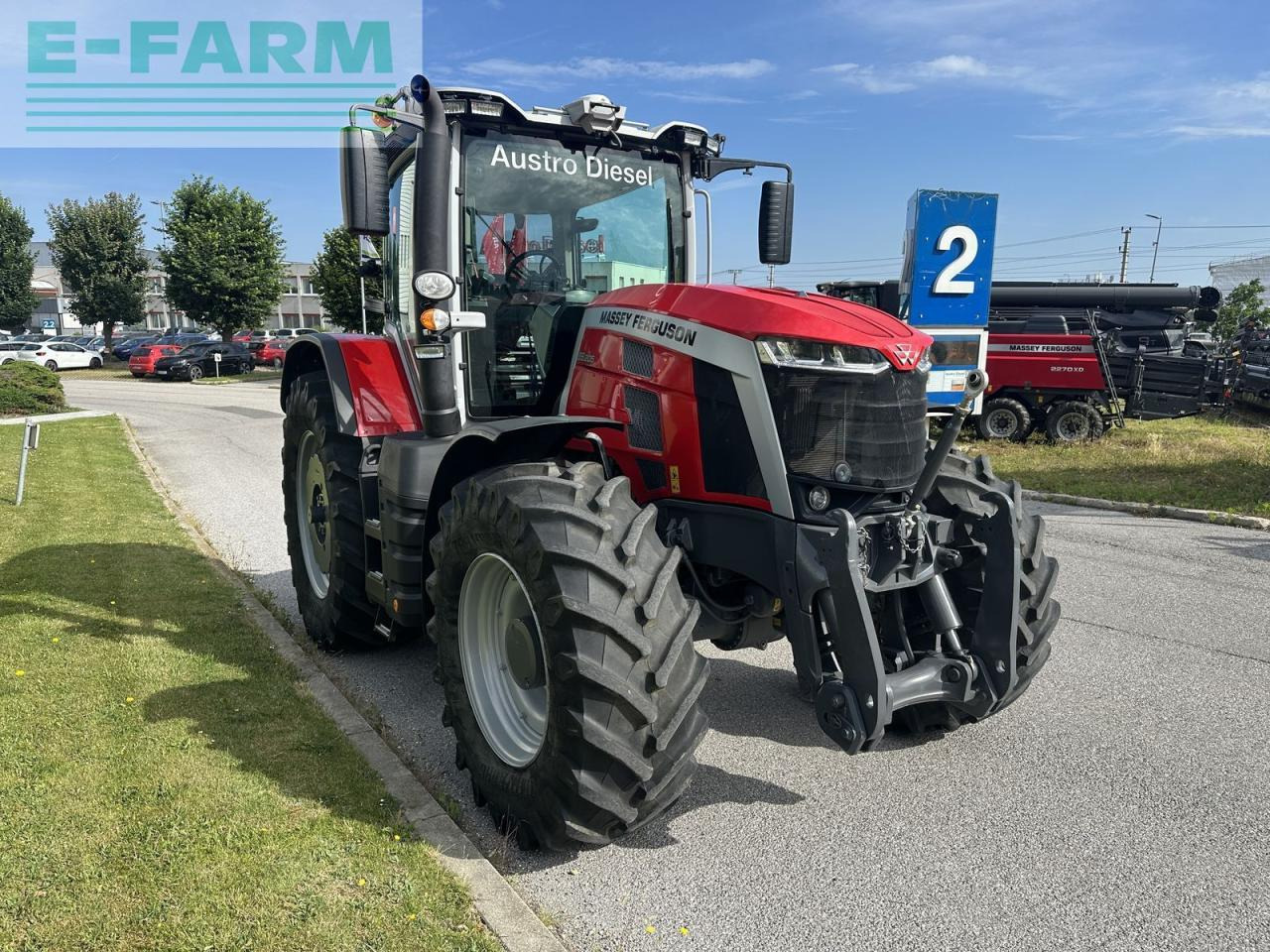 טרקטור חקלאי Massey Ferguson mf 8s.205: תמונה 12