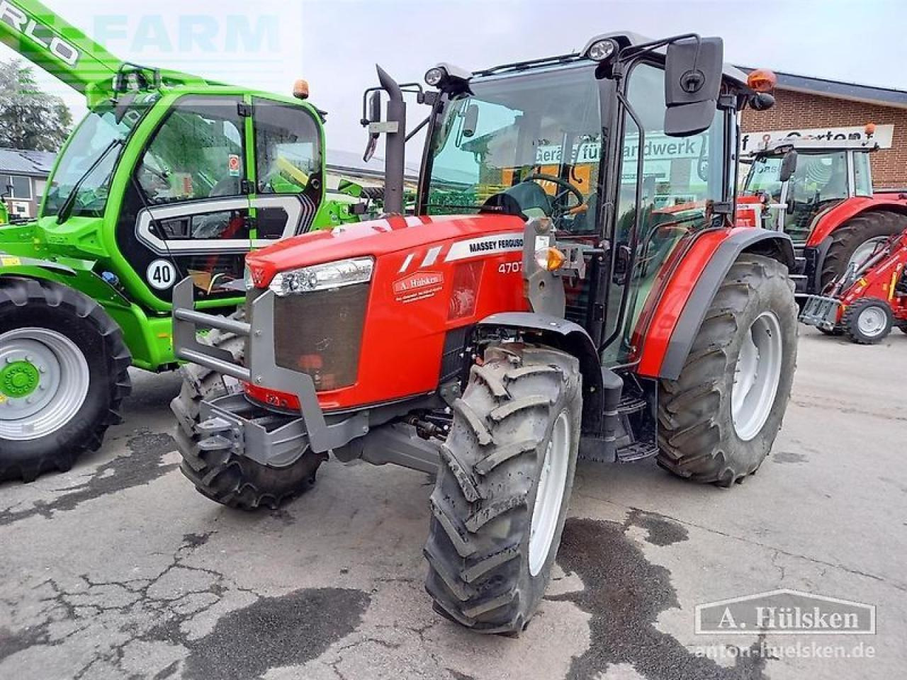 Massey Ferguson mf4707 cab 4wd - טרקטור חקלאי: תמונה 1 Massey Ferguson mf4707 cab 4wd - טרקטור חקלאי: תמונה 1