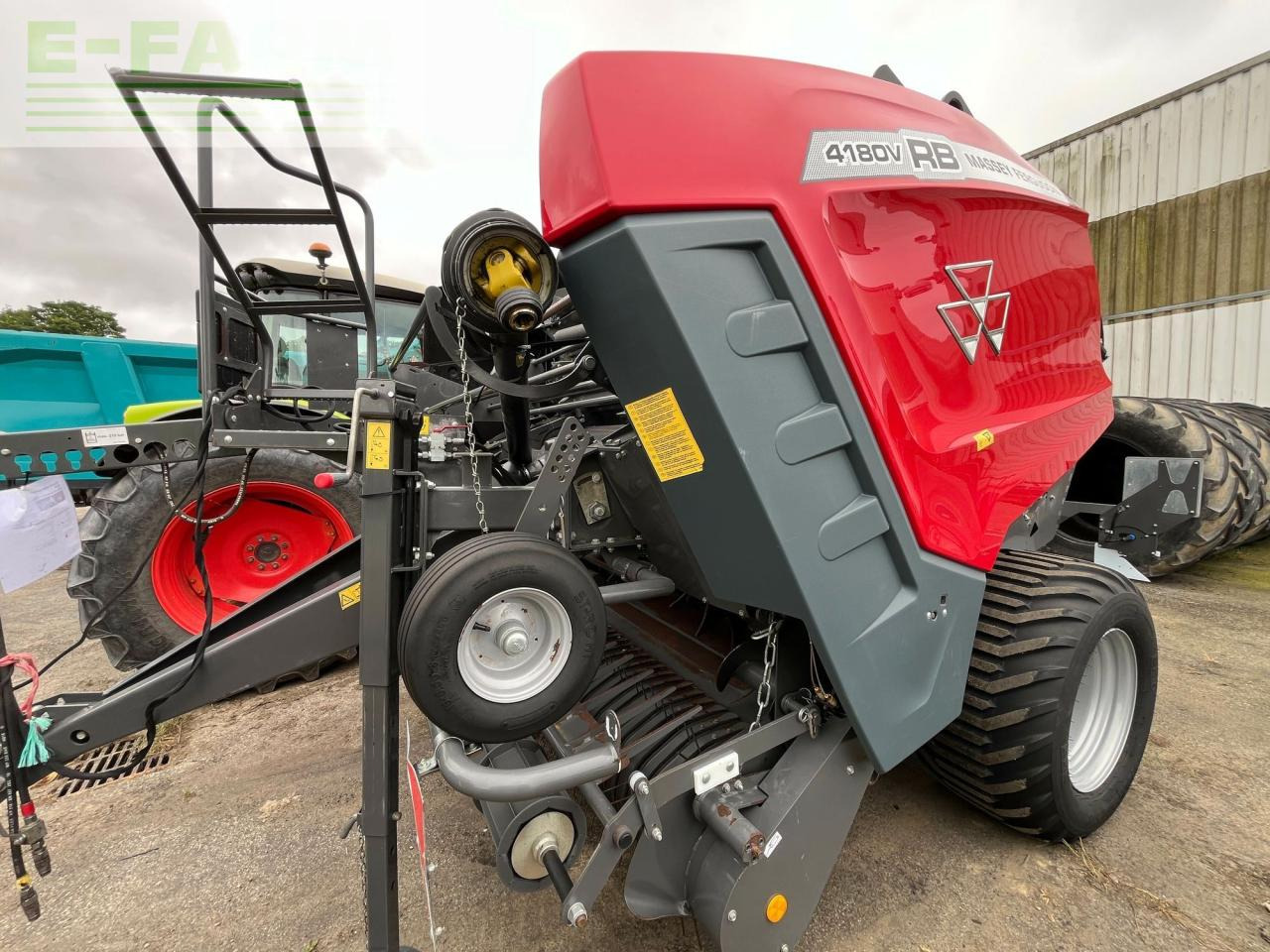 Massey Ferguson rb 4180v xtra - מכונת צרור מרובעת: תמונה 2 Massey Ferguson rb 4180v xtra - מכונת צרור מרובעת: תמונה 2