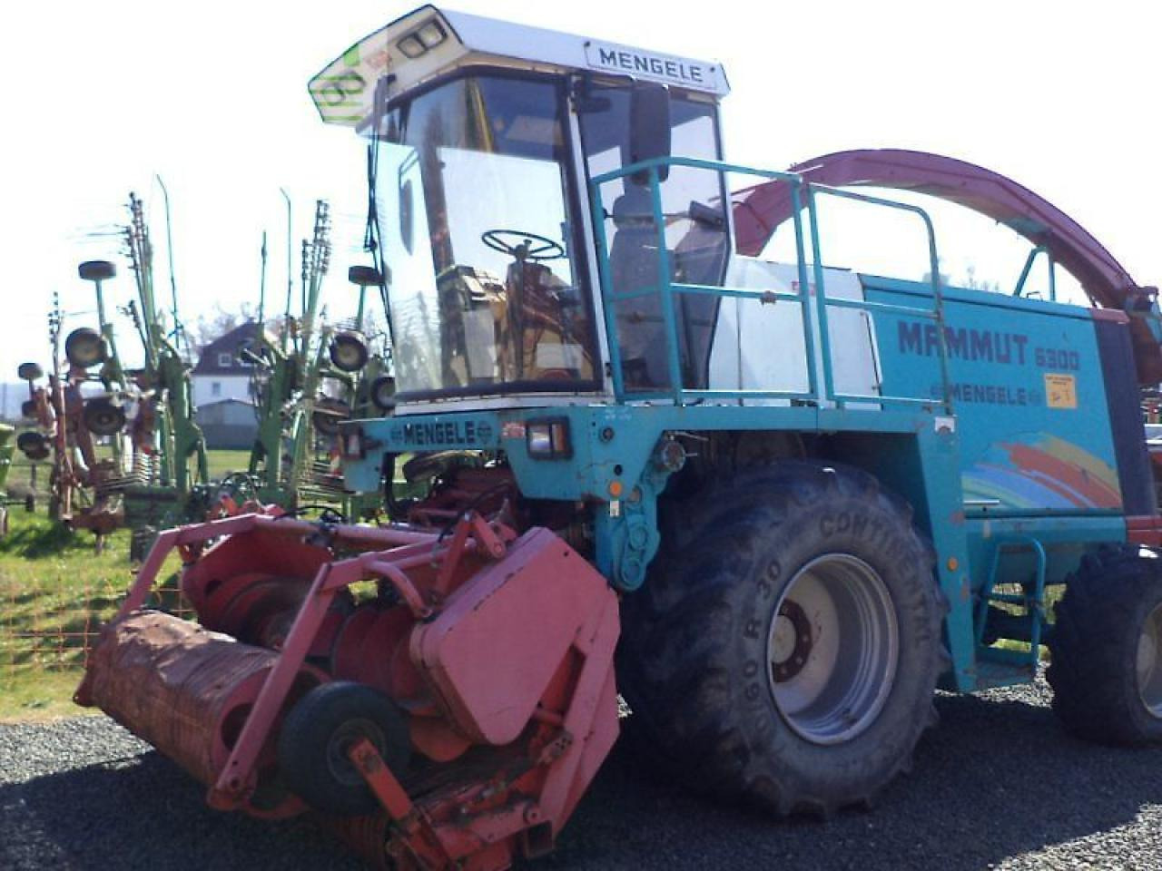 Mengele mammut 6300 - מקצרת מספוא: תמונה 2 Mengele mammut 6300 - מקצרת מספוא: תמונה 2