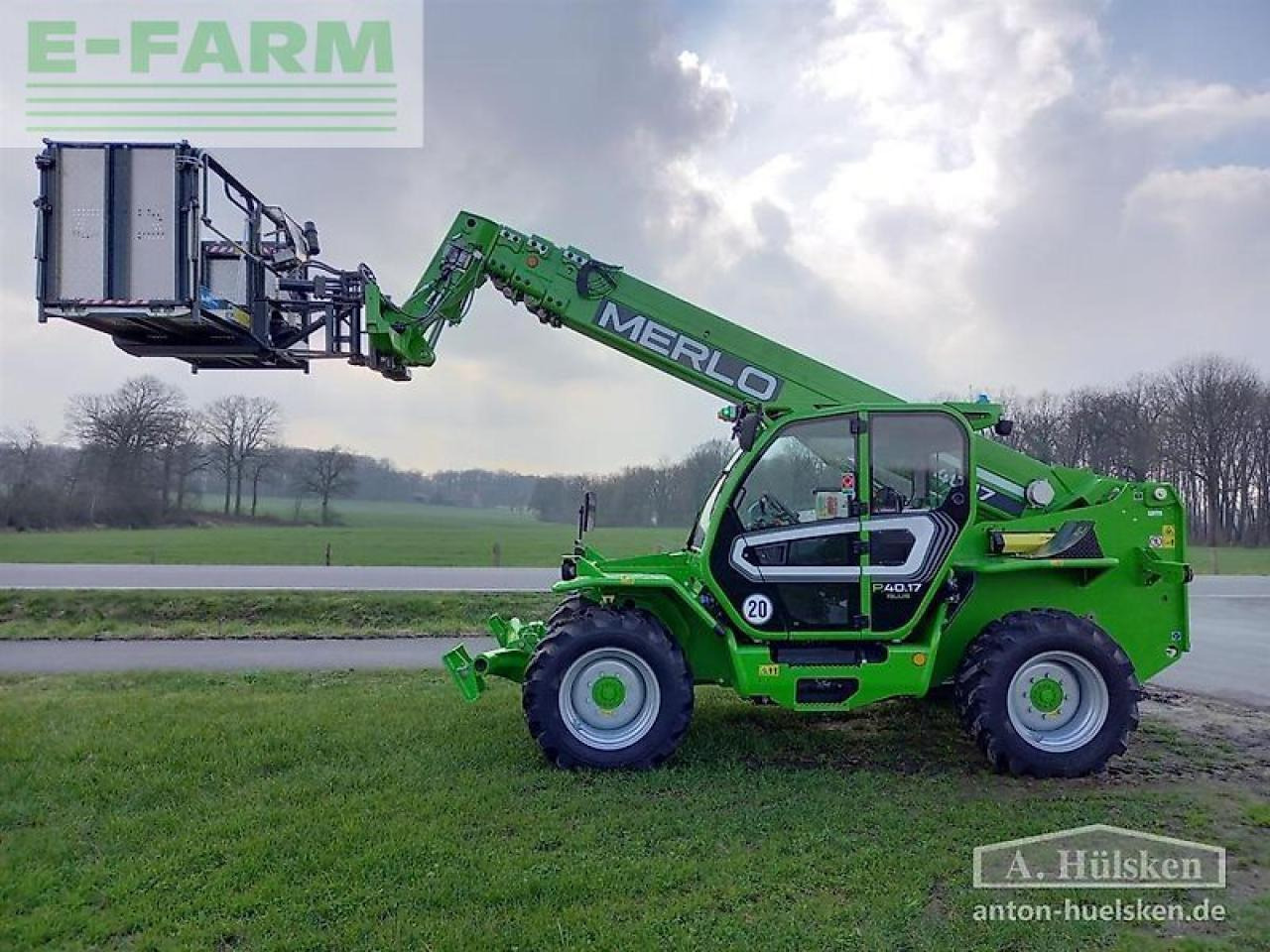 Merlo p40.17plus - מפעיל טלסקופי: תמונה 2 Merlo p40.17plus - מפעיל טלסקופי: תמונה 2