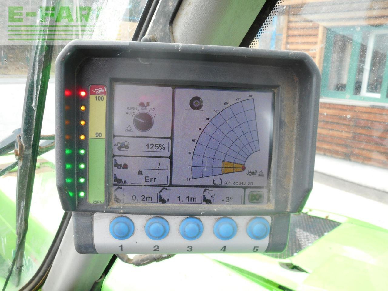 מפעיל טלסקופי Merlo p40.7 turbofarmer ( neue bereifung ): תמונה 10