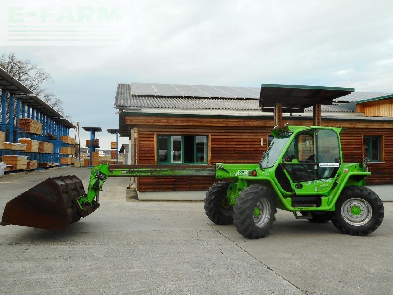 מפעיל טלסקופי Merlo p40.7 turbofarmer ( neue bereifung ): תמונה 16