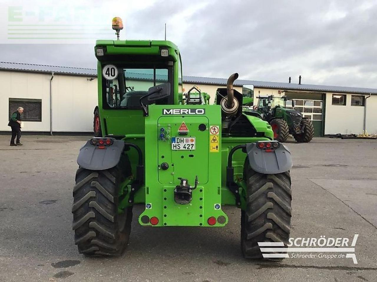 Merlo tf 42.7 - 116 - מפעיל טלסקופי: תמונה 4 Merlo tf 42.7 - 116 - מפעיל טלסקופי: תמונה 4