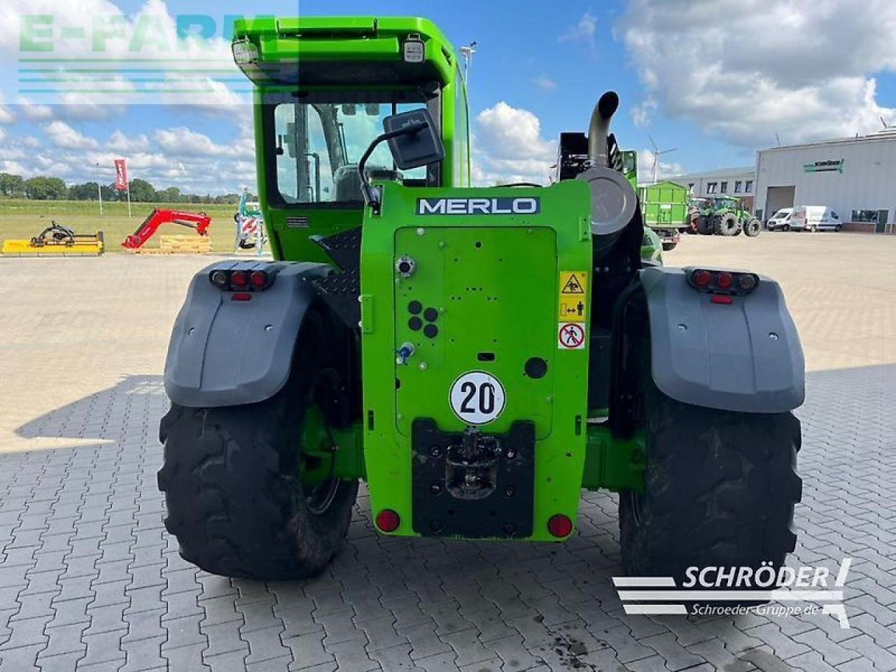 Merlo tf 50.8 t - 170 - hf - מפעיל טלסקופי: תמונה 4 Merlo tf 50.8 t - 170 - hf - מפעיל טלסקופי: תמונה 4