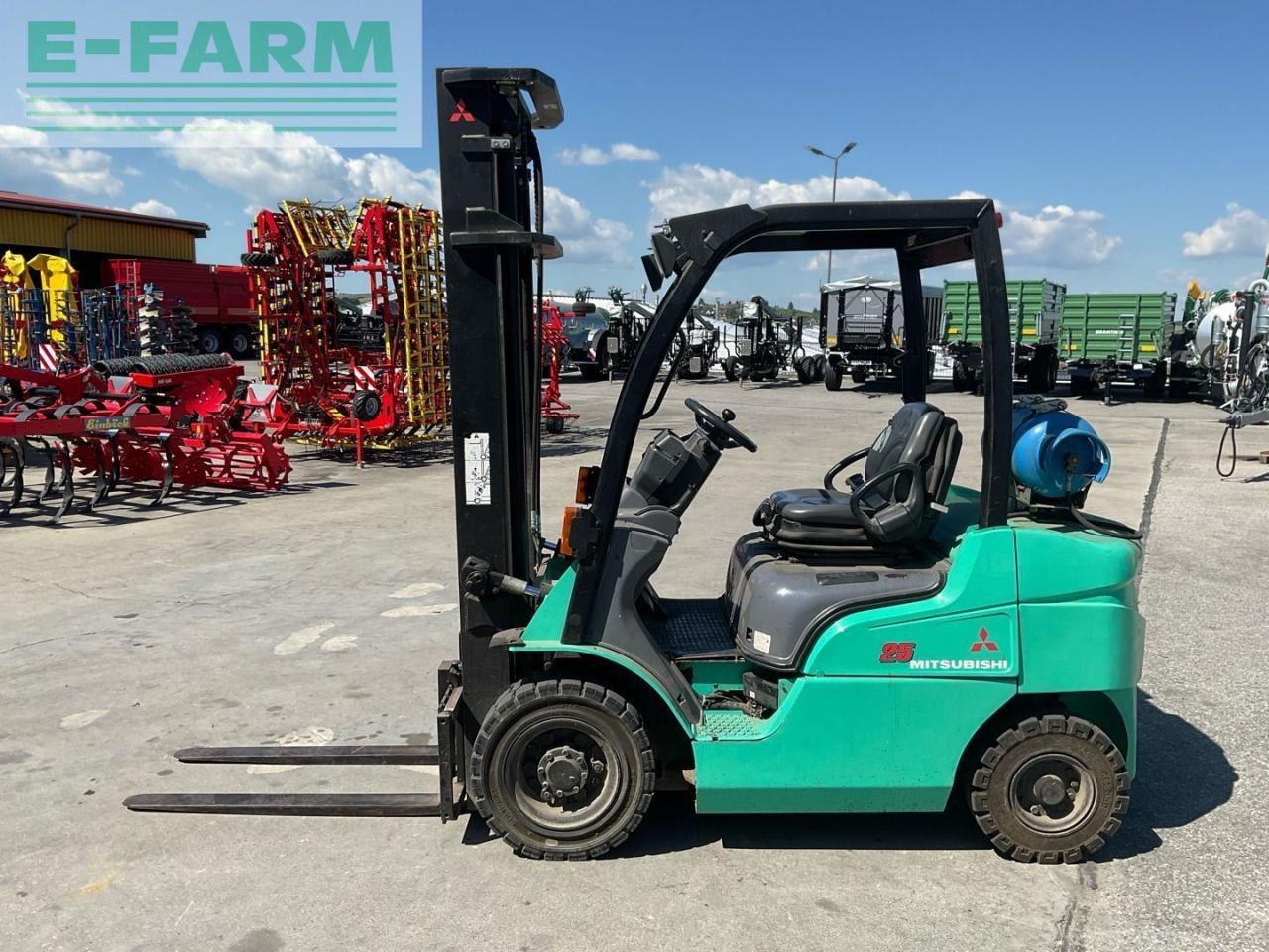 Mitsubishi FG25N Gasstapler - מלגזה: תמונה 2 Mitsubishi FG25N Gasstapler - מלגזה: תמונה 2