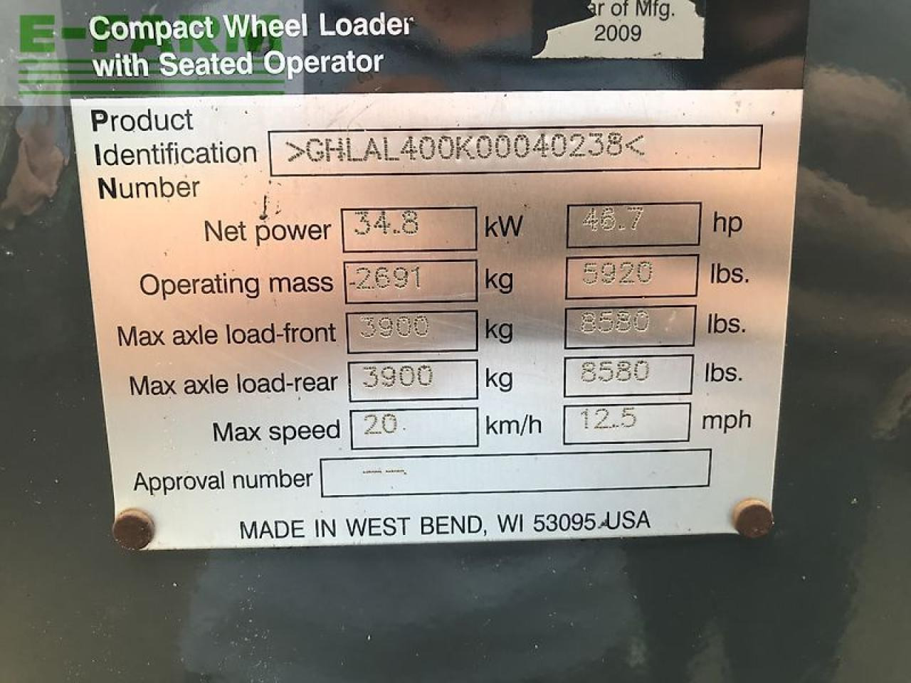 Mustang 406 - מיני מחפר: תמונה 4 Mustang 406 - מיני מחפר: תמונה 4