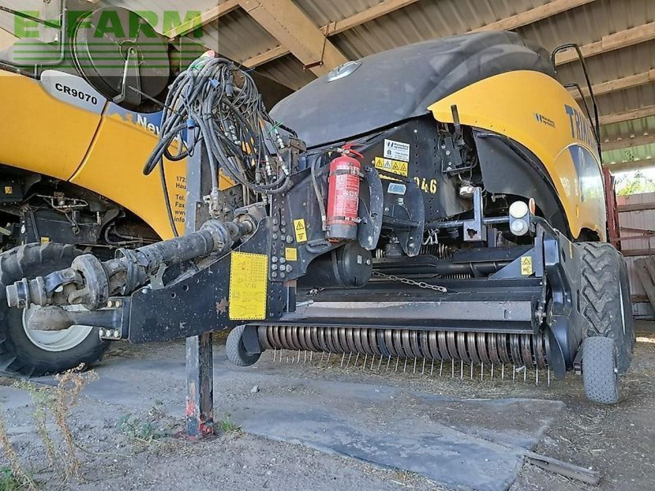 New Holland bb 1290 r - מכונת צרור מרובעת: תמונה 3 New Holland bb 1290 r - מכונת צרור מרובעת: תמונה 3