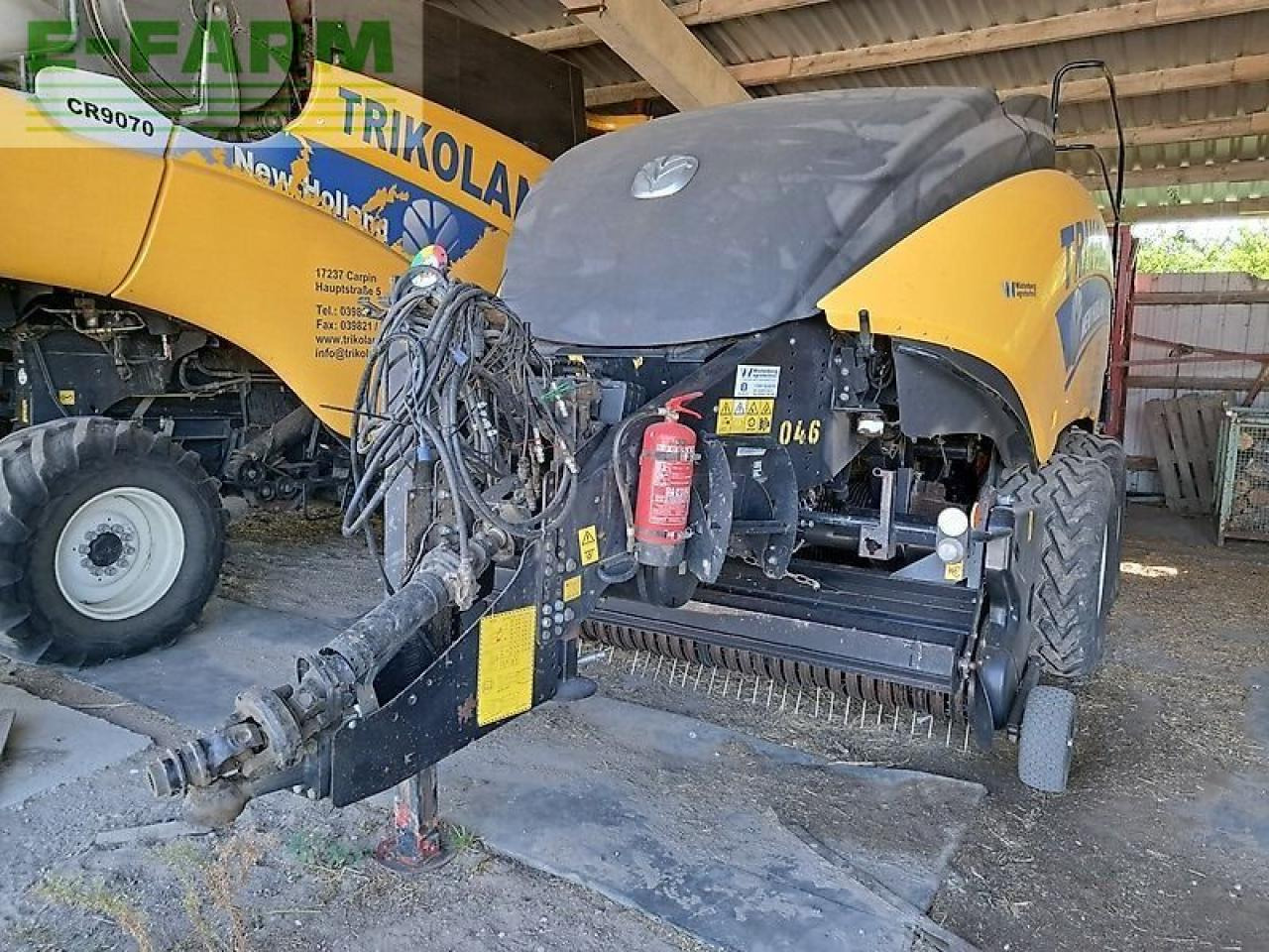 New Holland bb 1290 r - מכונת צרור מרובעת: תמונה 2 New Holland bb 1290 r - מכונת צרור מרובעת: תמונה 2