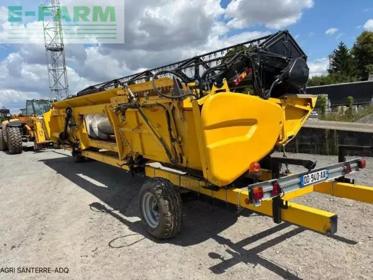 מקצרת קומבינה New Holland cr 8070: תמונה 10