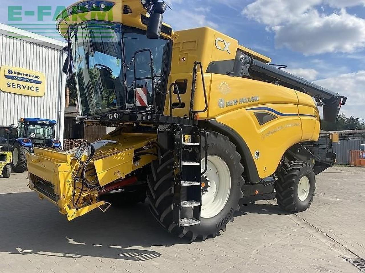 New Holland cx 8.90 - מקצרת קומבינה: תמונה 5 New Holland cx 8.90 - מקצרת קומבינה: תמונה 5