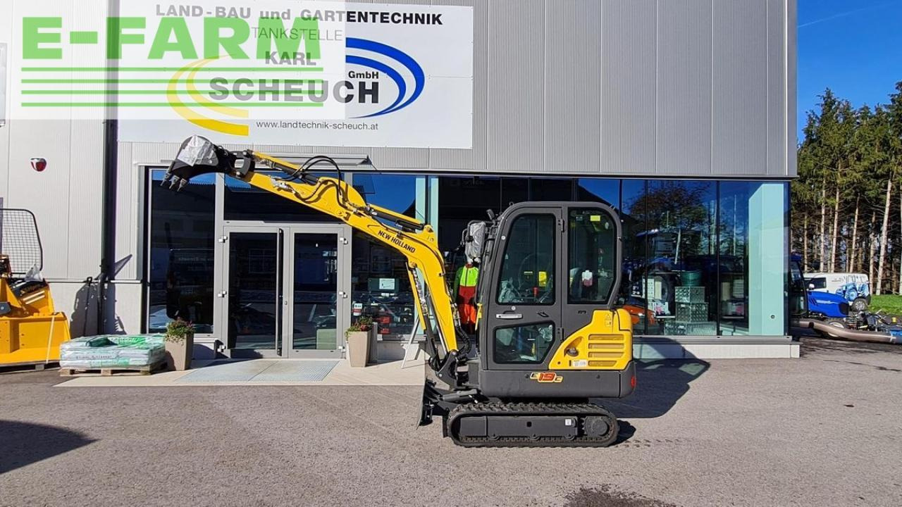 New Holland e19c - מיני מחפר: תמונה 1 New Holland e19c - מיני מחפר: תמונה 1