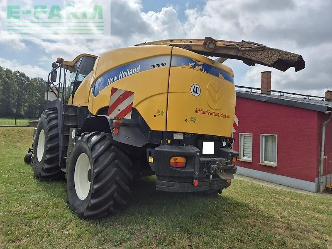 New Holland fr 9050 - מקצרת מספוא: תמונה 4 New Holland fr 9050 - מקצרת מספוא: תמונה 4