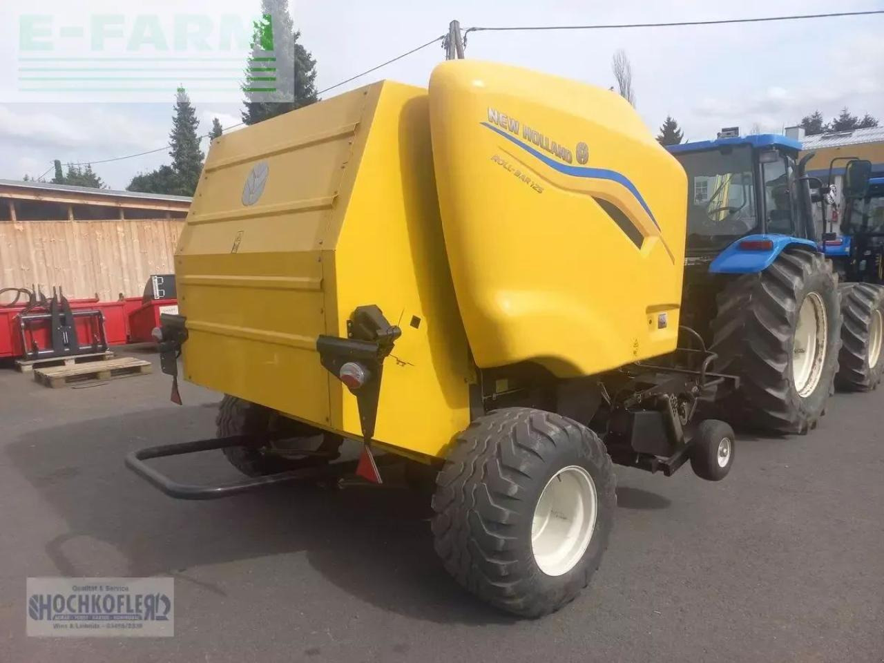 New Holland roll bar 125 - מכונת צרור מרובעת: תמונה 3 New Holland roll bar 125 - מכונת צרור מרובעת: תמונה 3