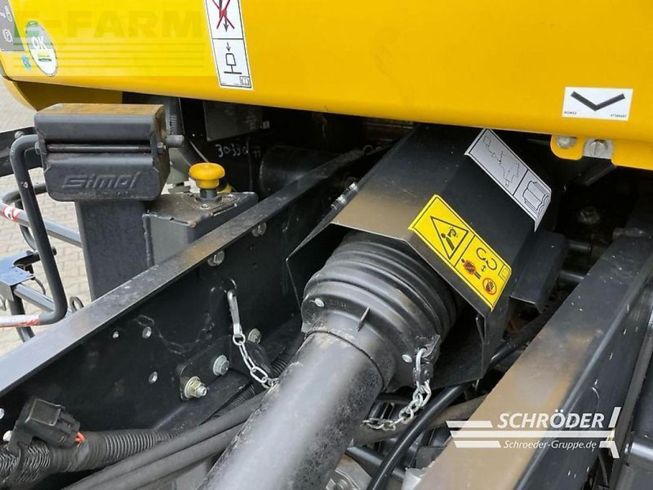 מכונת צרור מרובעת New Holland roll-belt 180 cropcutter: תמונה 8