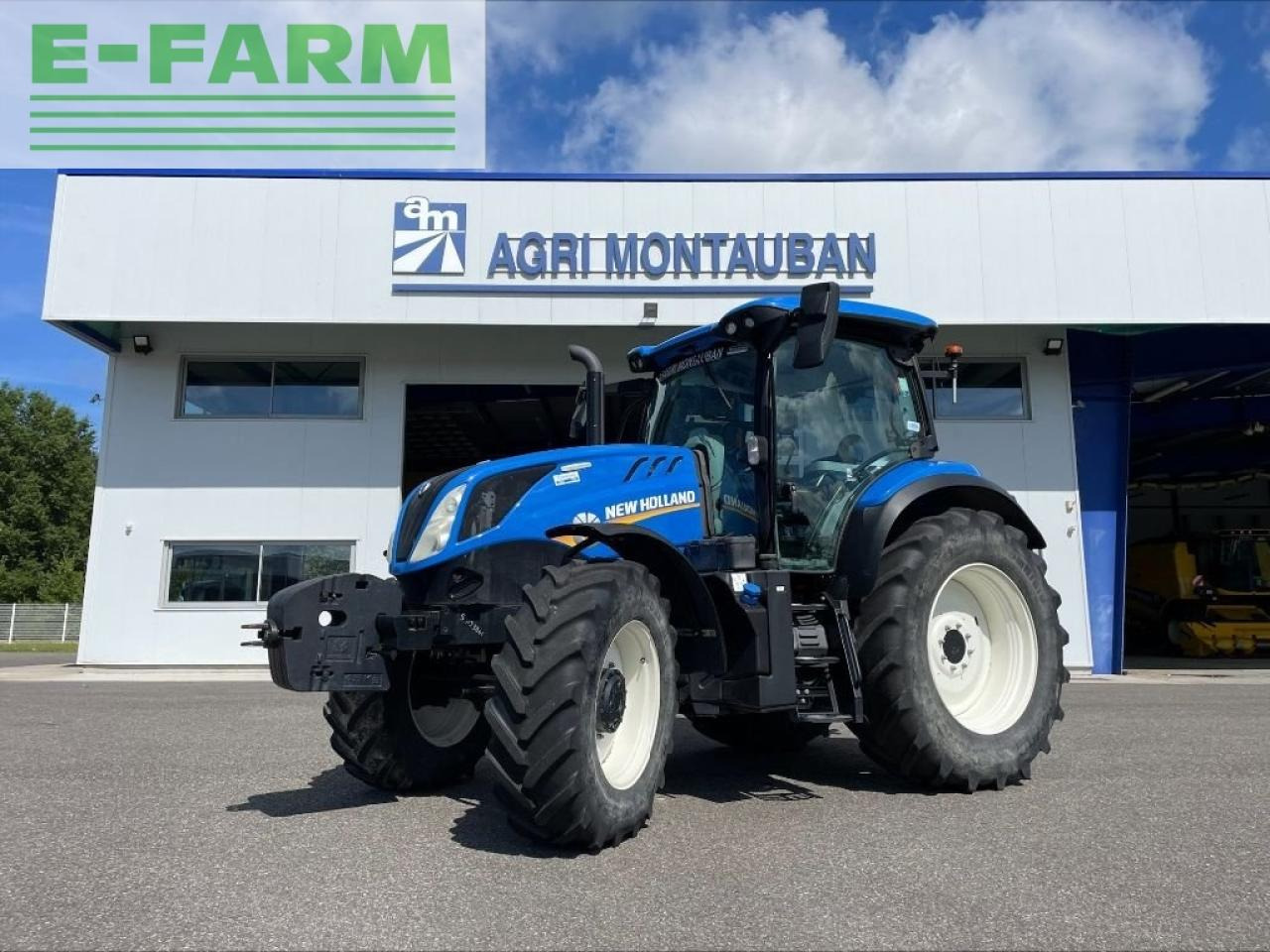 New Holland t 6.155 - טרקטור חקלאי: תמונה 1 New Holland t 6.155 - טרקטור חקלאי: תמונה 1