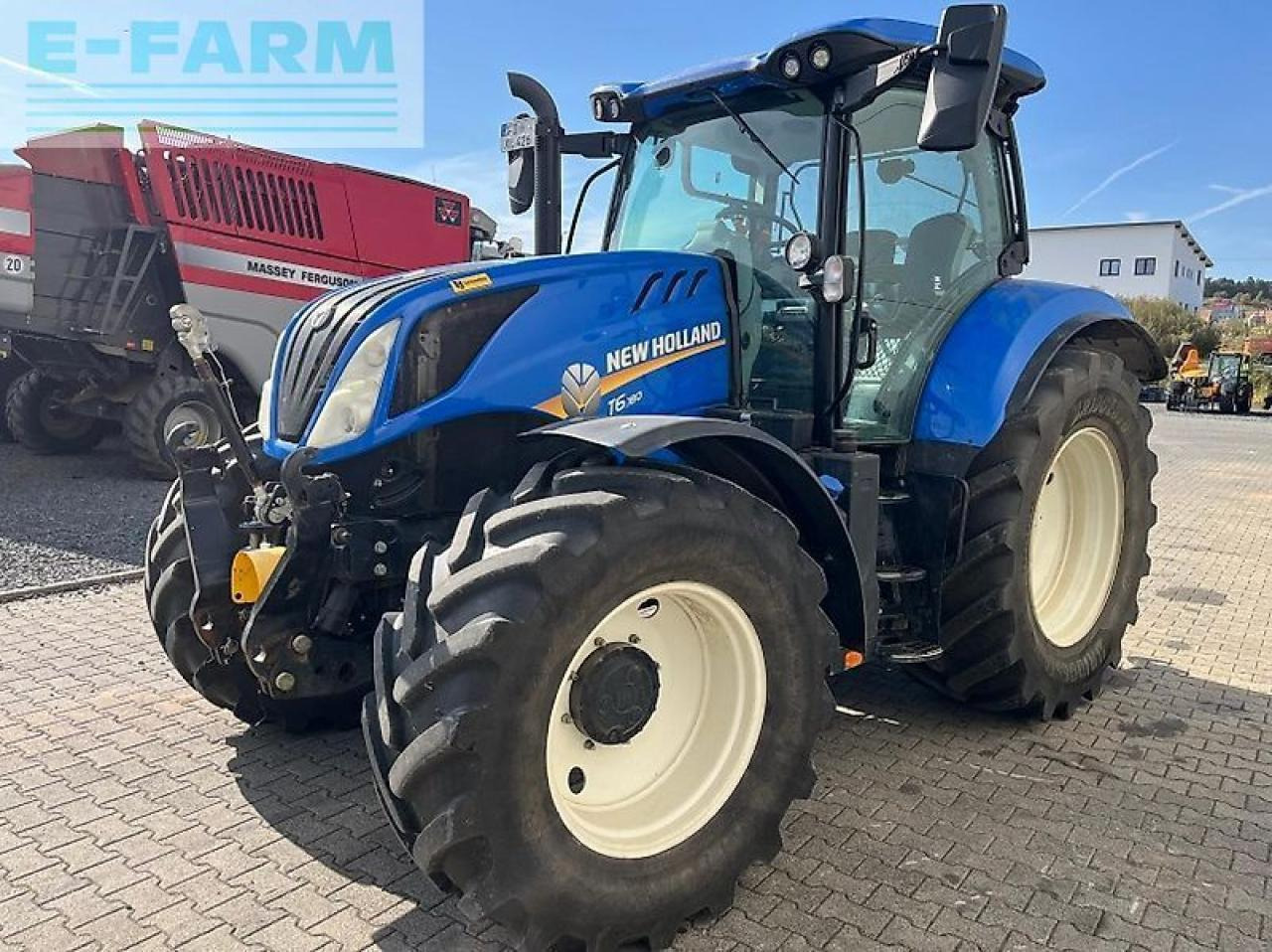 New Holland t 6.180 ec - טרקטור חקלאי: תמונה 2 New Holland t 6.180 ec - טרקטור חקלאי: תמונה 2