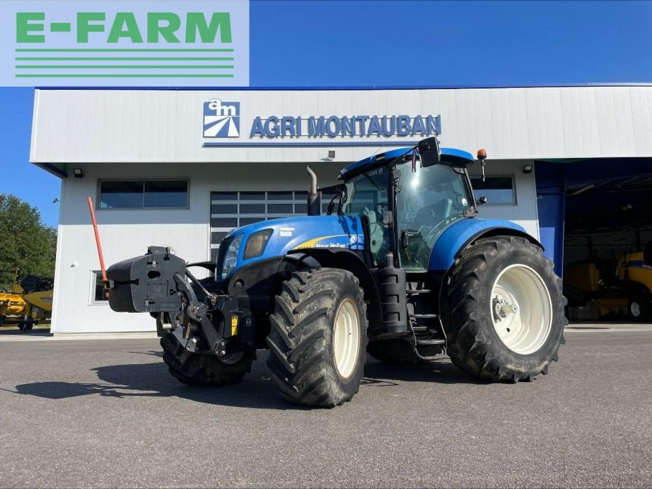 New Holland t 7050 - טרקטור חקלאי: תמונה 1 New Holland t 7050 - טרקטור חקלאי: תמונה 1
