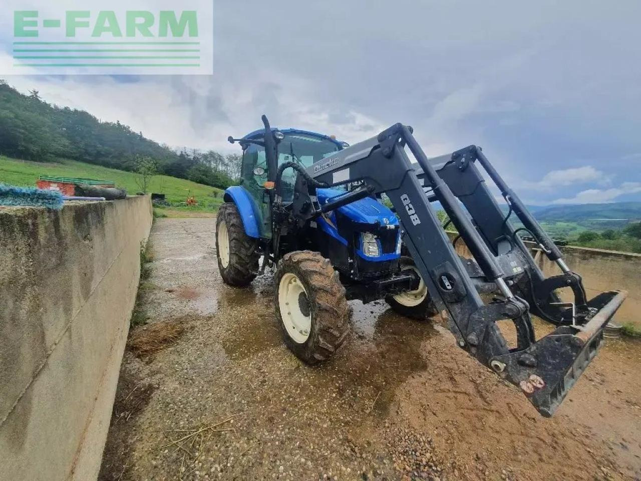 New Holland t4-85 - טרקטור חקלאי: תמונה 2 New Holland t4-85 - טרקטור חקלאי: תמונה 2