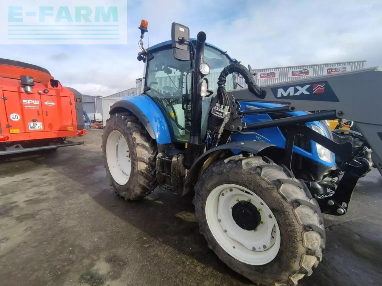 New Holland t5.100ec EC - טרקטור חקלאי: תמונה 1 New Holland t5.100ec EC - טרקטור חקלאי: תמונה 1