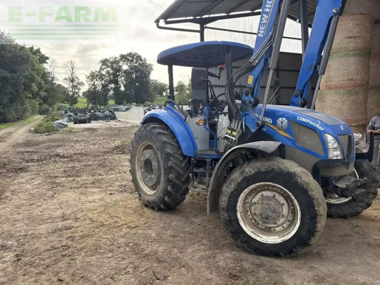 New Holland t5 105 arceau - טרקטור חקלאי: תמונה 1 New Holland t5 105 arceau - טרקטור חקלאי: תמונה 1