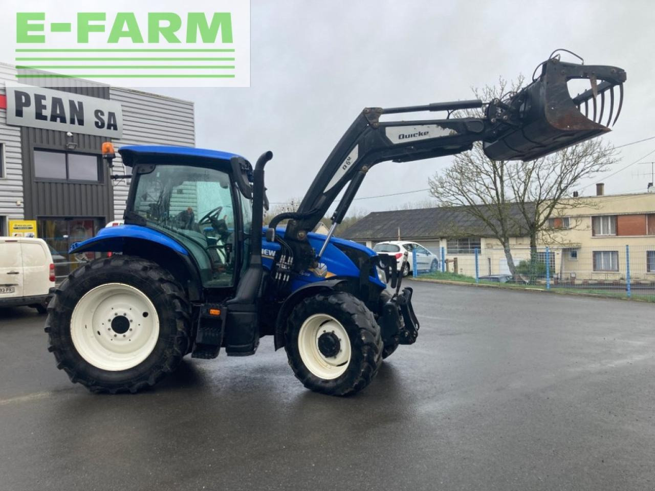New Holland t6.155 - טרקטור חקלאי: תמונה 1 New Holland t6.155 - טרקטור חקלאי: תמונה 1