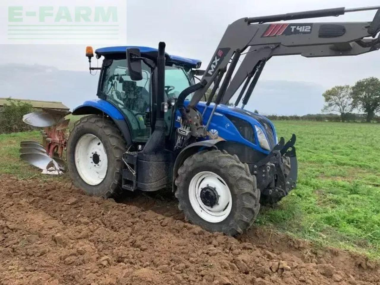 New Holland t6-155ac - טרקטור חקלאי: תמונה 1 New Holland t6-155ac - טרקטור חקלאי: תמונה 1