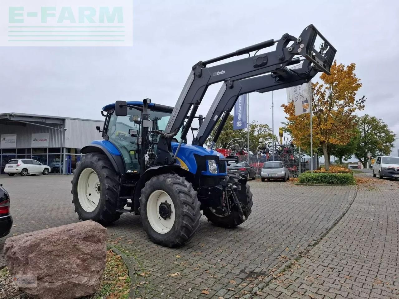 New Holland t6020 elite - טרקטור חקלאי: תמונה 4 New Holland t6020 elite - טרקטור חקלאי: תמונה 4