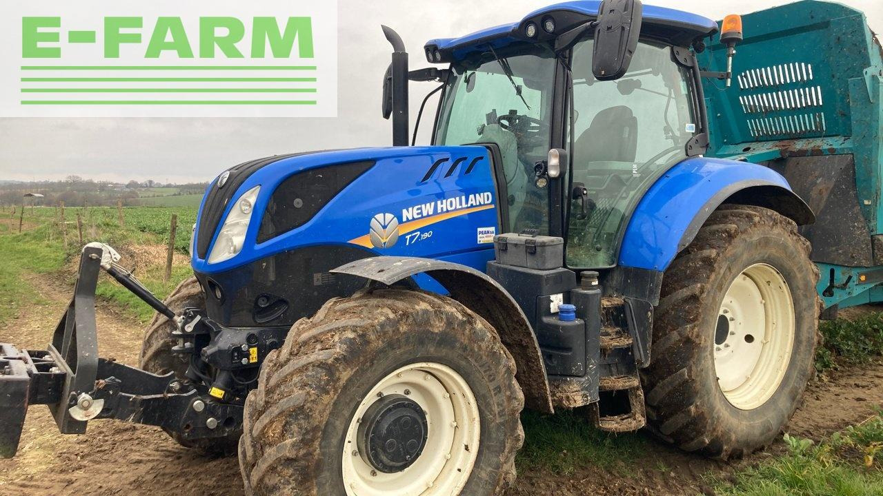 New Holland t7.190 - טרקטור חקלאי: תמונה 1 New Holland t7.190 - טרקטור חקלאי: תמונה 1