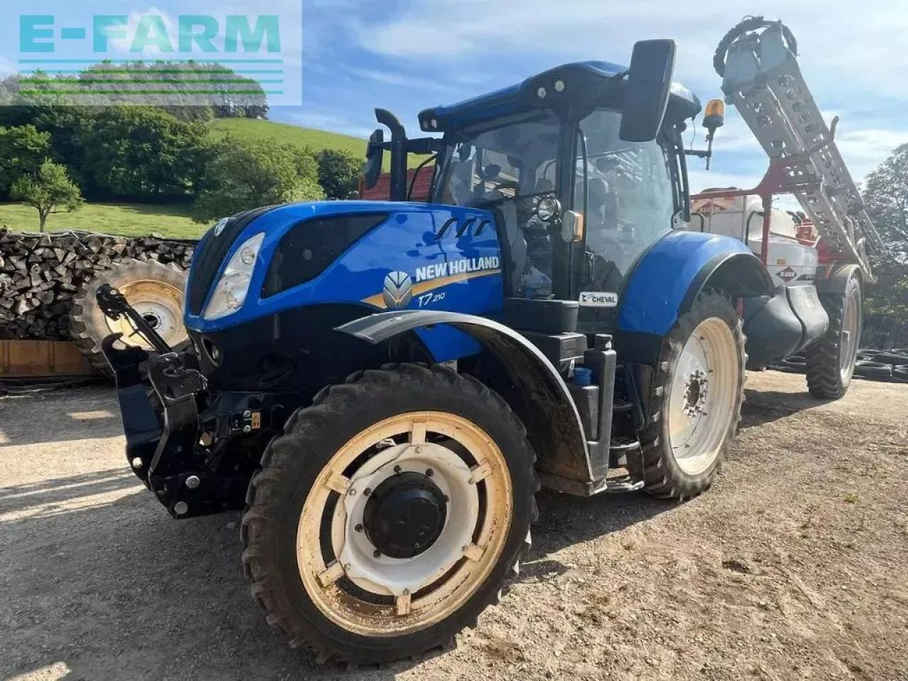 New Holland t7.210 - טרקטור חקלאי: תמונה 2 New Holland t7.210 - טרקטור חקלאי: תמונה 2