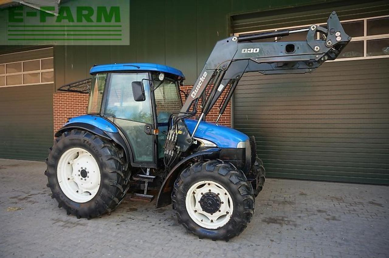 New Holland td80d mit quicke frontlader D - טרקטור חקלאי: תמונה 1 New Holland td80d mit quicke frontlader D - טרקטור חקלאי: תמונה 1