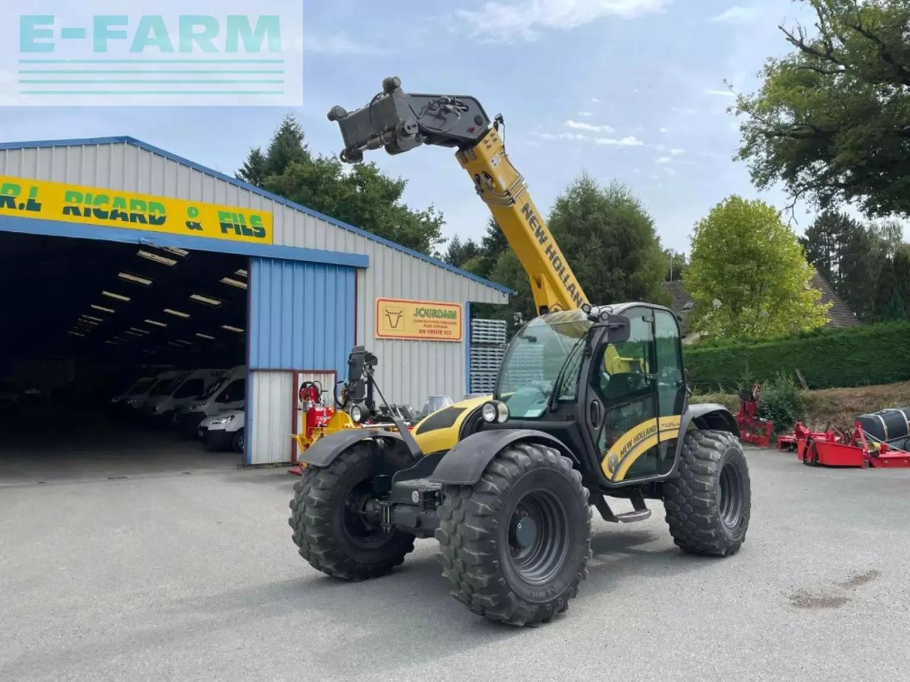 New Holland th 7.37 elite - מפעיל טלסקופי: תמונה 1 New Holland th 7.37 elite - מפעיל טלסקופי: תמונה 1