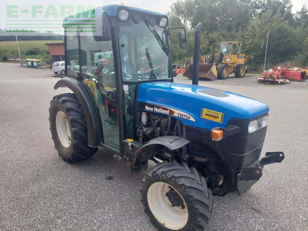 New Holland tn 75 v dt - טרקטור חקלאי: תמונה 1 New Holland tn 75 v dt - טרקטור חקלאי: תמונה 1