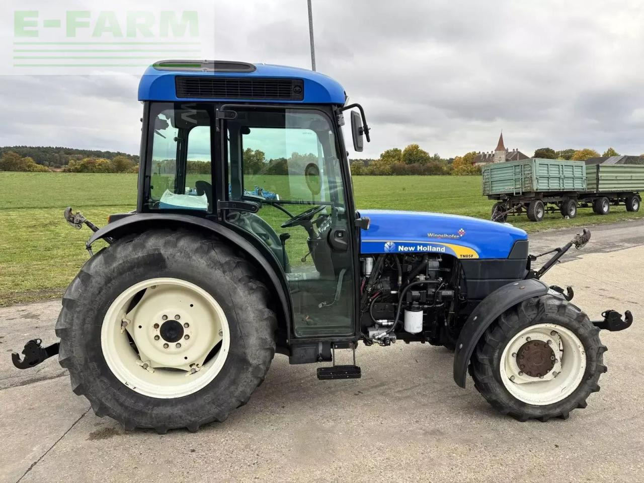 New Holland tn 85 fa dt supersteer - טרקטור חקלאי: תמונה 5 New Holland tn 85 fa dt supersteer - טרקטור חקלאי: תמונה 5