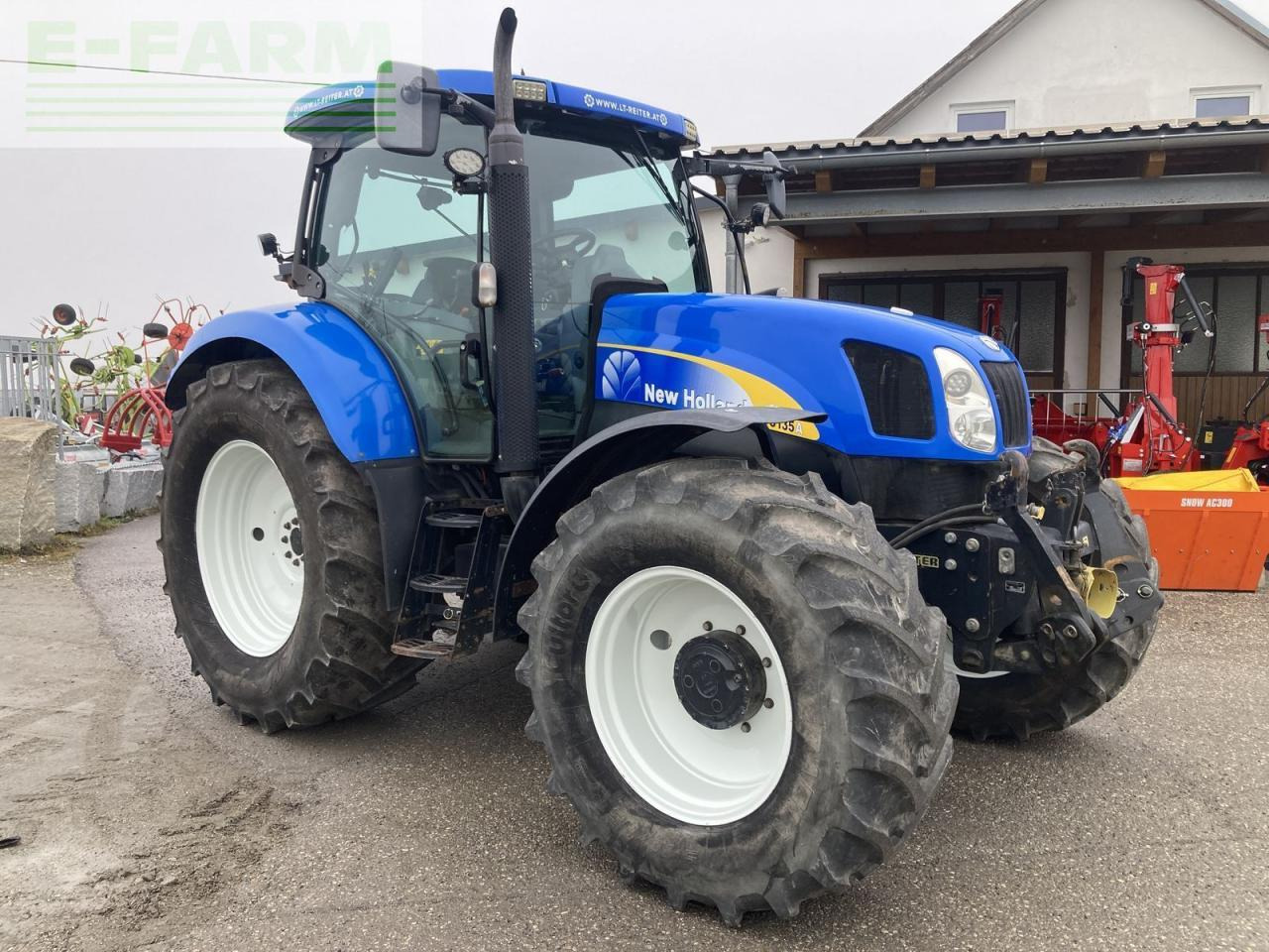 New Holland ts135a - טרקטור חקלאי: תמונה 4 New Holland ts135a - טרקטור חקלאי: תמונה 4