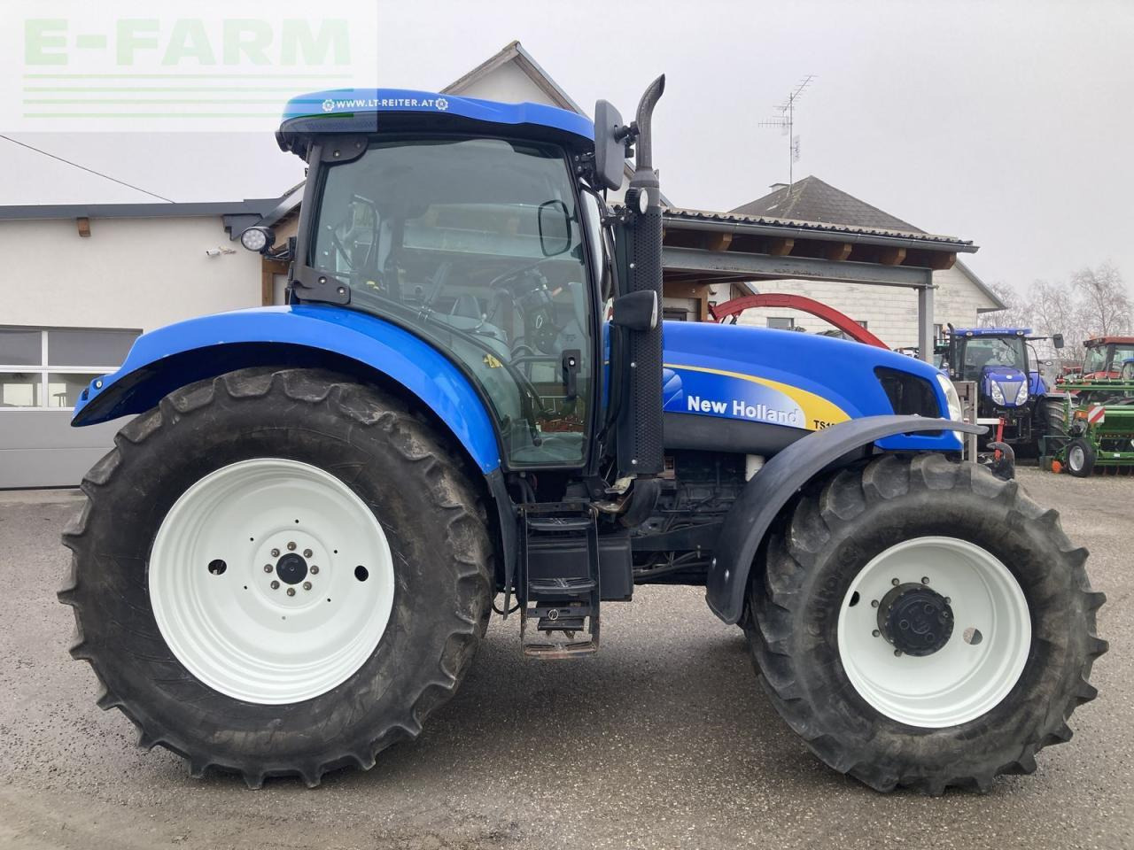 New Holland ts135a - טרקטור חקלאי: תמונה 5 New Holland ts135a - טרקטור חקלאי: תמונה 5