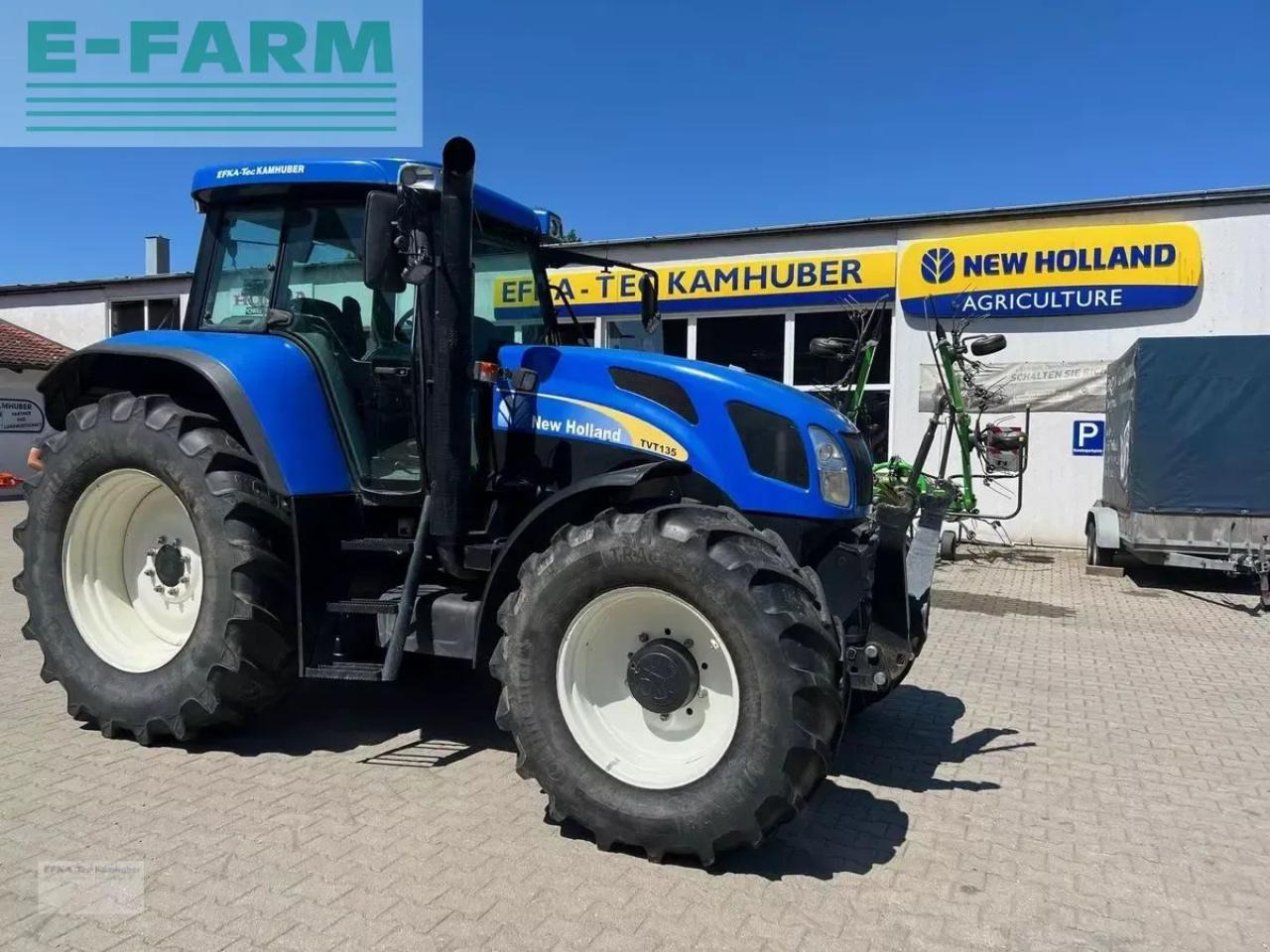 New Holland tvt 135 - טרקטור חקלאי: תמונה 5 New Holland tvt 135 - טרקטור חקלאי: תמונה 5