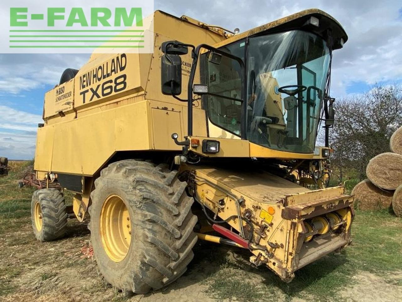 New Holland tx68 plus - מקצרת קומבינה: תמונה 2 New Holland tx68 plus - מקצרת קומבינה: תמונה 2